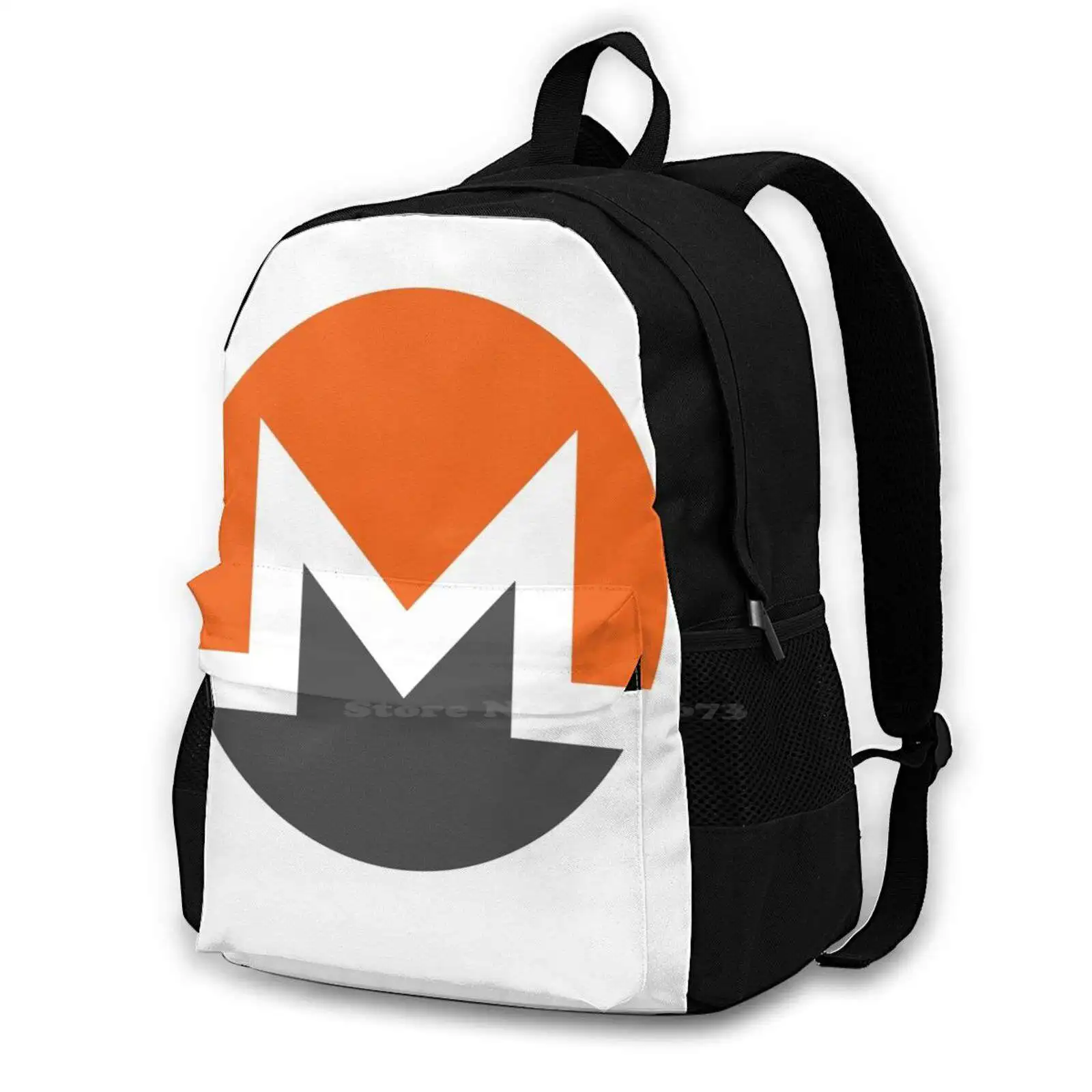 Monero ( Xmr ) Teen College Student Backpack Laptop Travel Bags Cryptocurrency Monero Cryptocurrency News Monero Mining