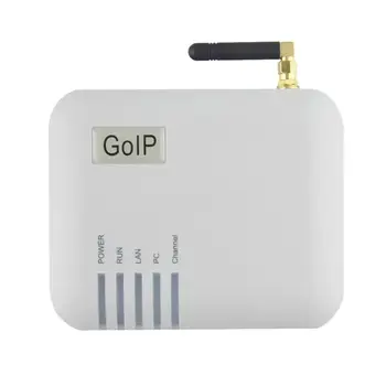 DVOJITÁ GOIP GSM Brána s 1 čipem (změna IMEI, 1 SIM karta, SIP a H.323, VPN PPTP). SMS VOIP propagace. 12 nejlepší prodej fasttech - №4