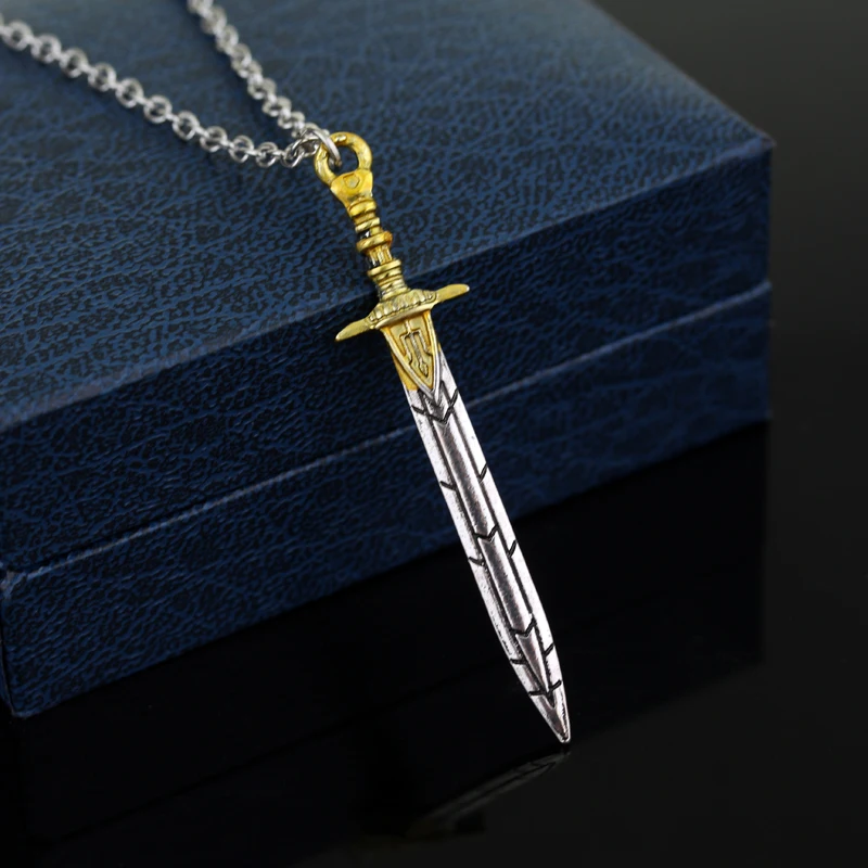 Hot Selling High Quality Necklace Percy Jackson Sea Of Monsters Sword Pendant Necklace For Men And Women Jewelry gifts Wholesale