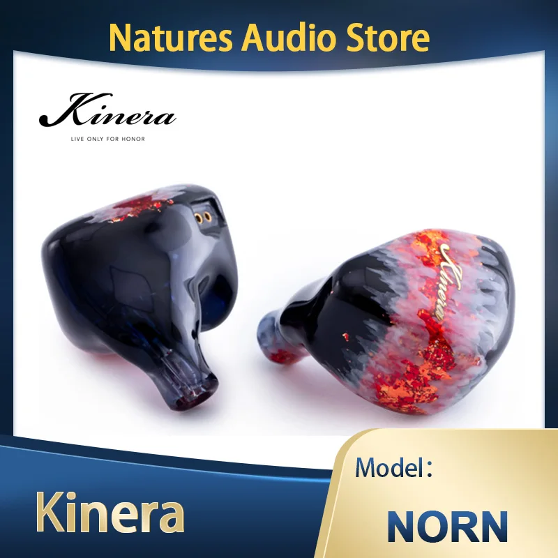 

KINERA NORN 4BA 1DD HIFI высококачественные наушники-вкладыши DJ с монитором, балансировочный ремешок 2,5 мм 0,78 2-контактные съемные затычки для ушей