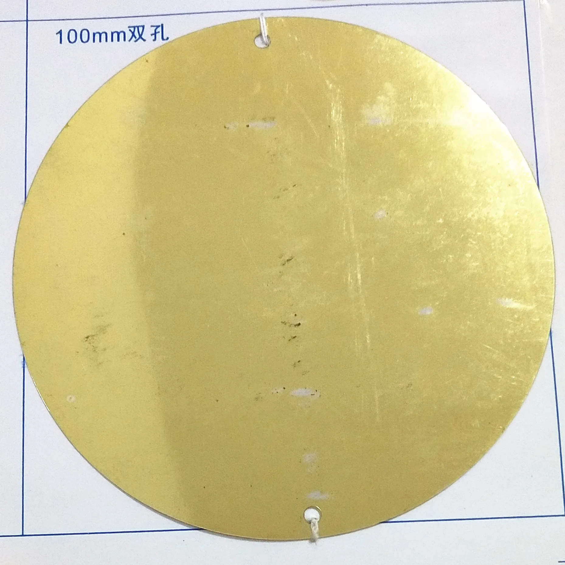 

200pcs 100mm/80mm/60mm/40mm Flat Large Round Sequins For Crafts Sewing Crafts With 2 Side Holes Customized Colors