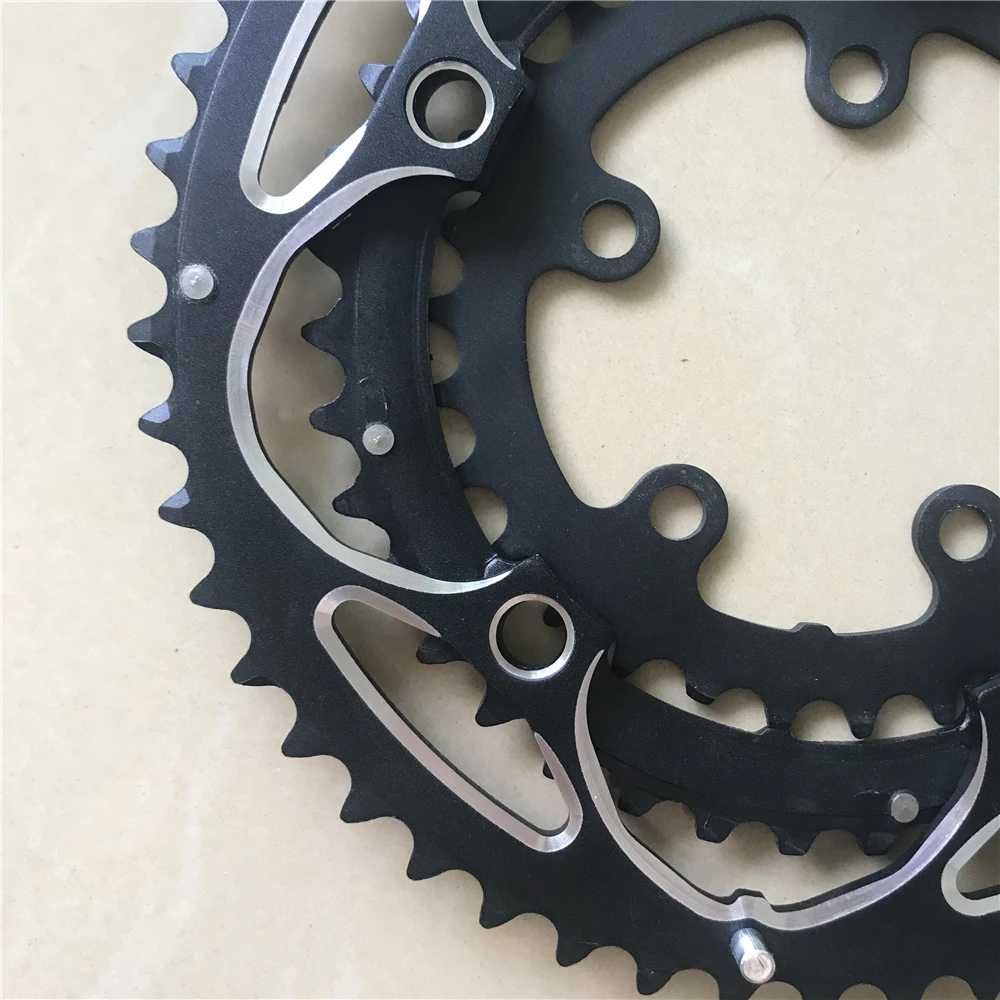 Road Bicycles 130-74 BCD Chainring 50/39/30T Triple Speed Aluminum Alloy Folding Bike Chain Wheel MTB Chainwheel CNC