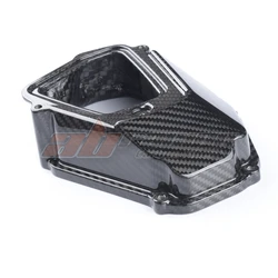 Left Air Duct Intake Base Mount Fairing Cowling For Kawasaki H2 SX 2018-2023 Full Carbon Fiber 100%