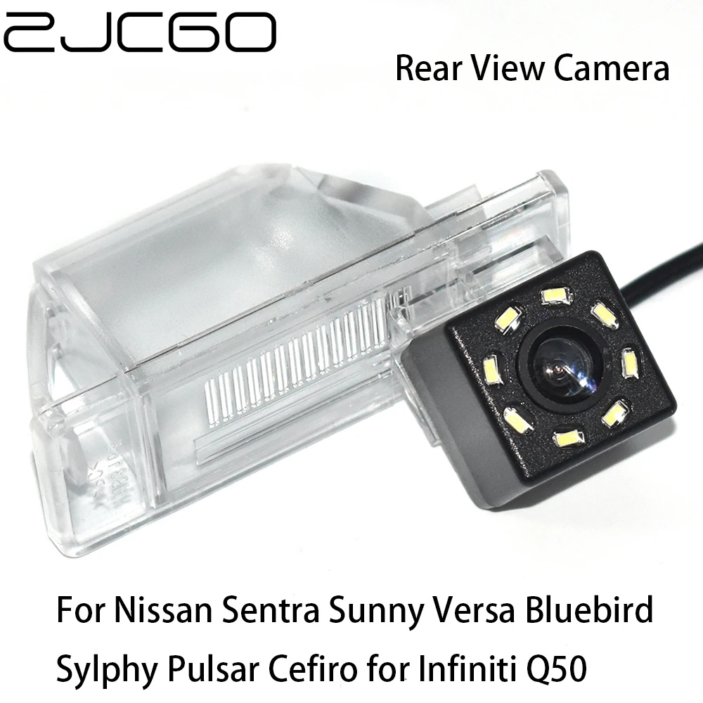 

ZJCGO Car Rear View Reverse Back Up Parking Camera for Nissan Sentra Sunny Versa Bluebird Sylphy Pulsar Cefiro for Infiniti Q50