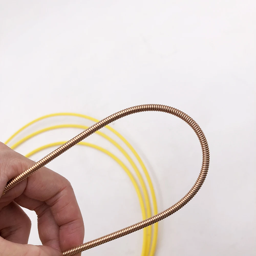 5m mig mag weldingtorch parte 1.2mm-1.6mmwire alimentador de fio do tubo de alimentação forro 501d