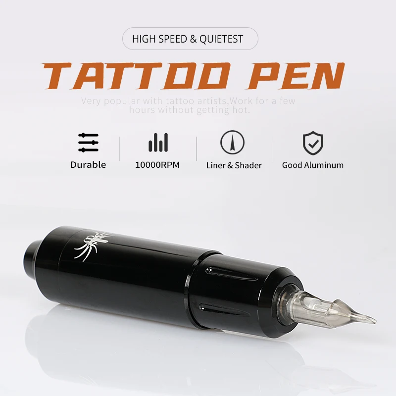 Tattoo Rotary Pen Professional Permanent Makeup Machine Powerful  Motor Silent For Shading & Liner