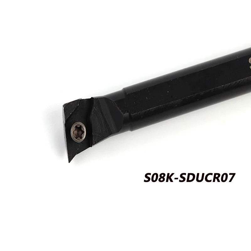 1 Máy Tính S08K S10K SDUCR07 Tiện Dụng Cụ Nội Bộ Dụng Cụ Xoay Giá Đỡ Với 10 Chiếc DCMT070204 SM IC907 Carbide Miếng Cắt bộ Dụng Cụ
