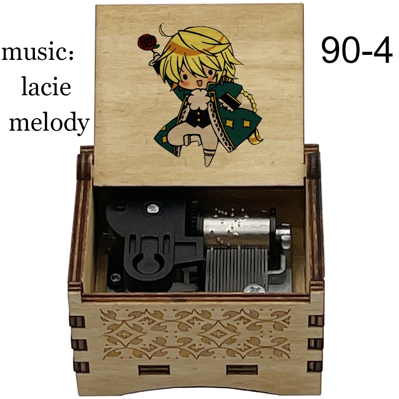 newest Wooden Lacie Melody Every Time You Kiss Me wind up Music Box girlfriend girls kids wife Christmas Birthday new year Gift