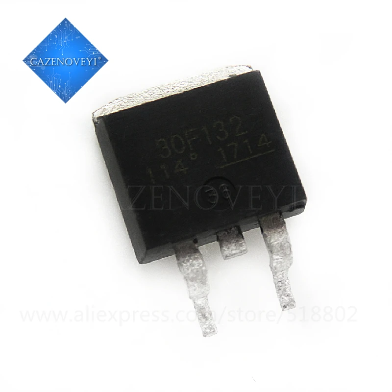 10 unids/lote IRF530NS IRF5210S IRF3205S F2807ZS F2807S F20LC30 GT30F132 GT30F131 DG601 DG302 DG301 5401DM DAF30A a-263
