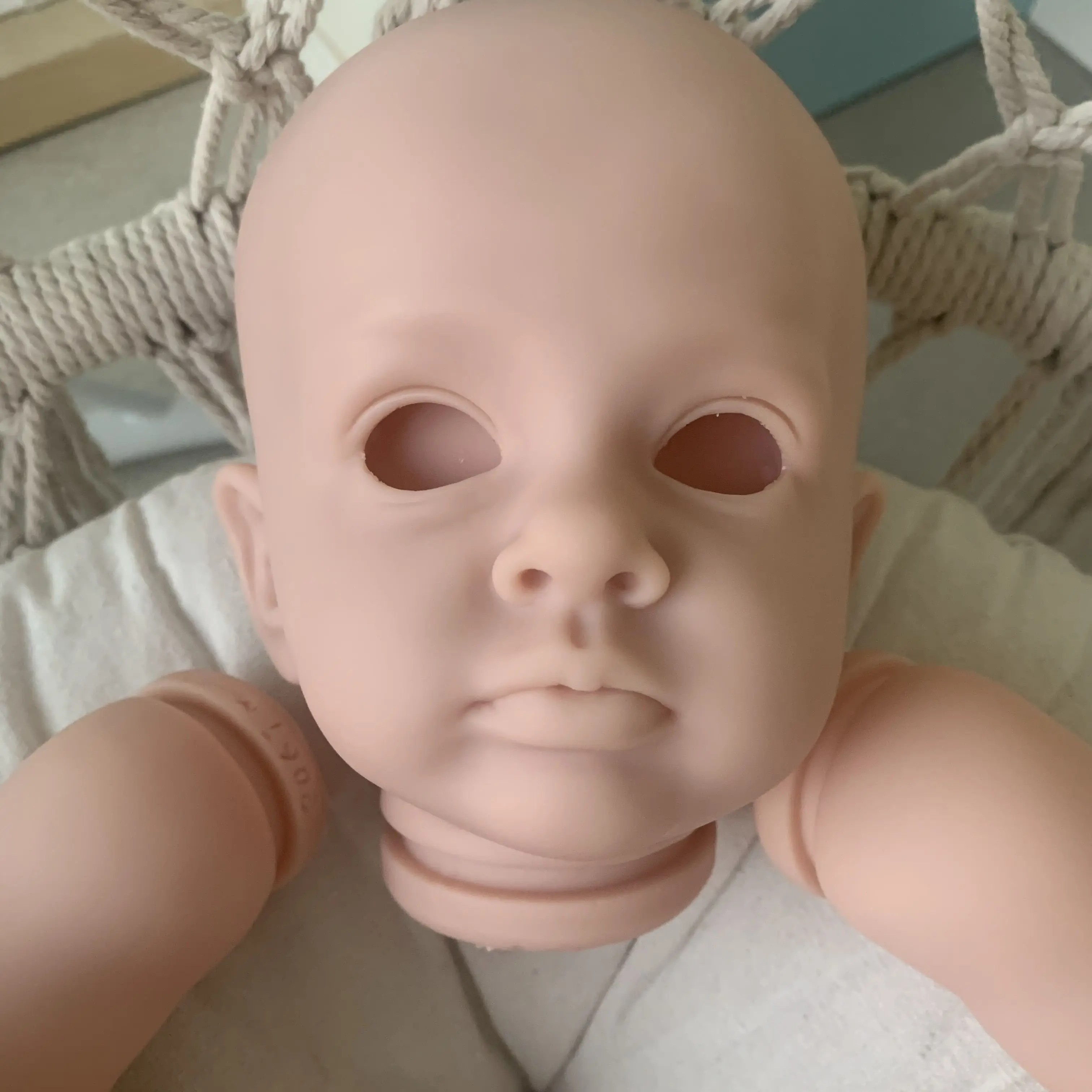 NPK 23 pollici Reborn Doll Kit Tutti con COA Rare Limited venduto Edition Cute Baby fai da te parti di bambole non finite