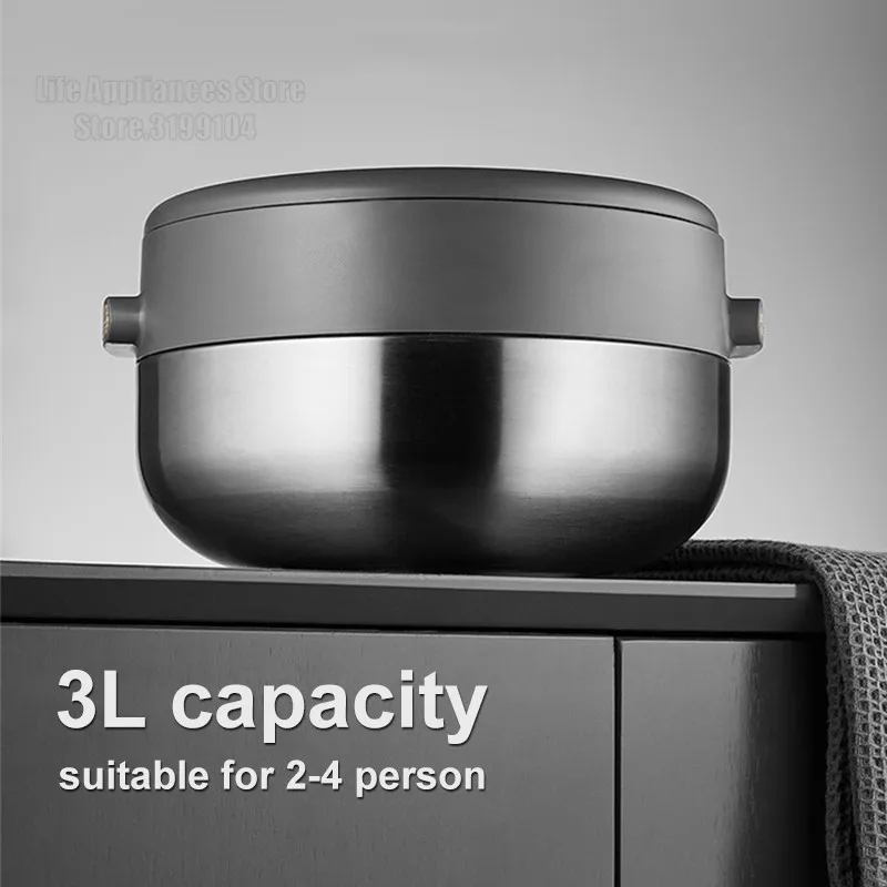 Joyoung 220V البخار وعاء F-S5 متعددة الوظائف جهاز طهي الأرز App التحكم 3L لا طلاء حاوية من الفولاذ المقاوِم للصدأ 24H التعيين