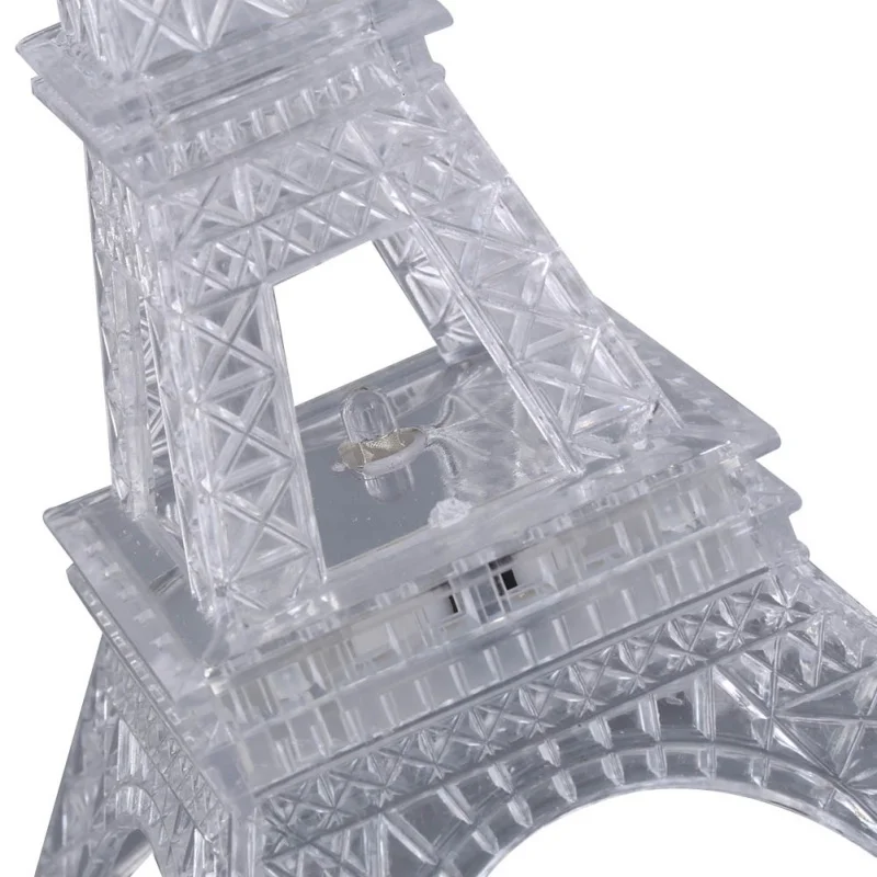 3D Romantic France Eiffel Tower/Paris Tower LED Night Light RGB Bedroom Table Lamp Kids Friends Family Gifts Home decoration