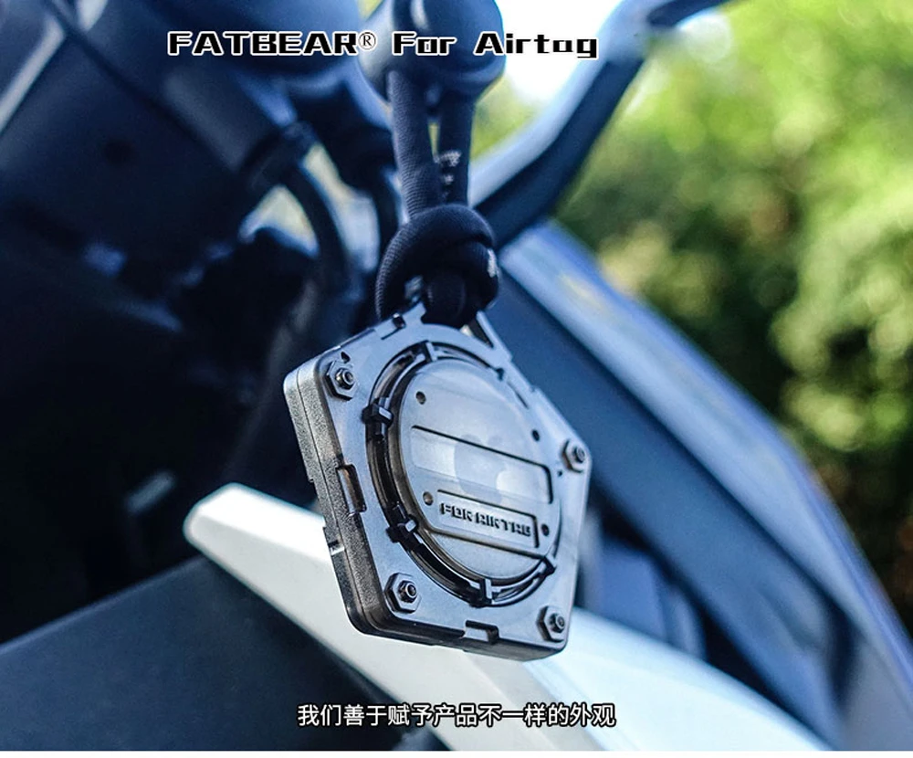 ナットベア-Apple Airtagの屋外保護ケース,カバー,紛失防止装置用アクセサリー