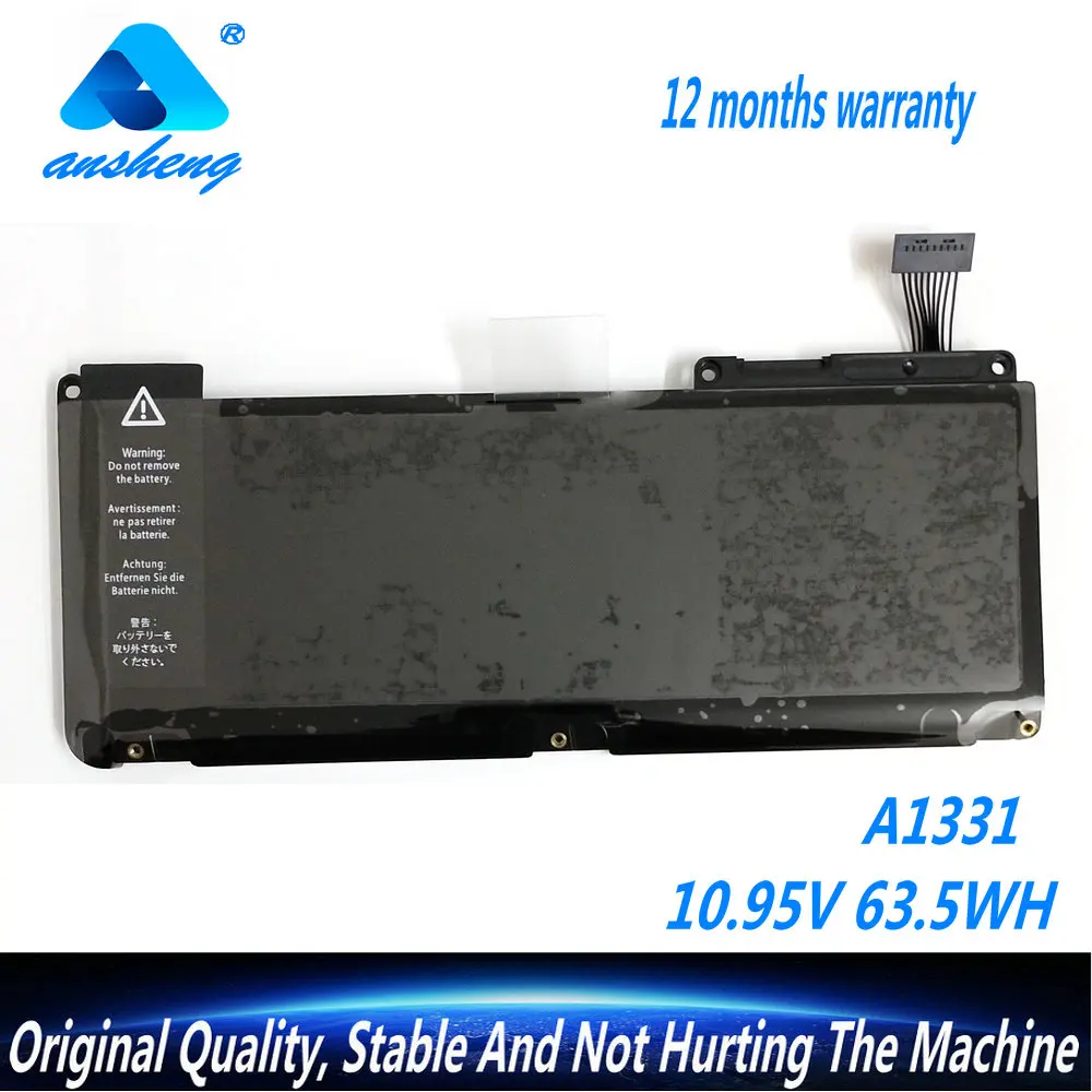 

Genuine A1331 Laptop Battery For Apple MacBook 13.3" A1331 A1342 Unibody MC207LL/A MC516LL/A 020-6809-A 10.95V 63.5WH