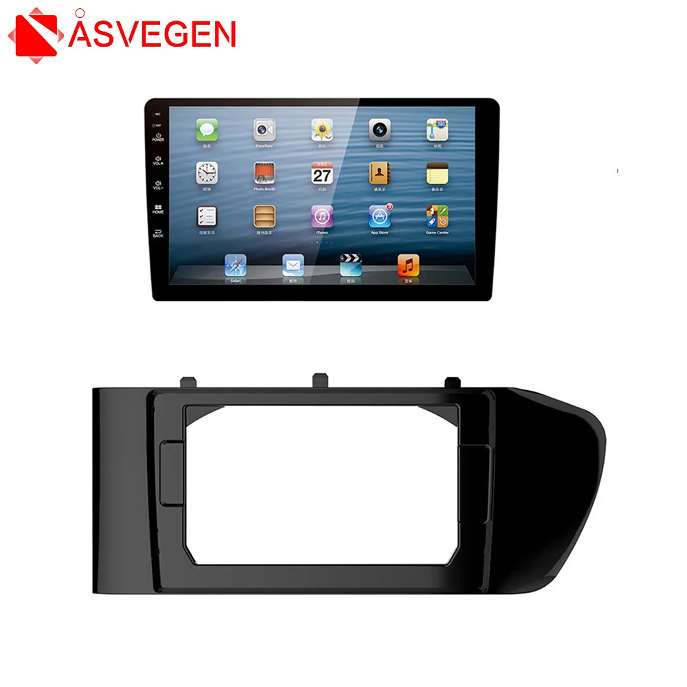 9 Inch Car Fascia For Venucia T90 Fascias Audio Fitting Adaptor Panel Frame  Car DVD Frame Dashboard