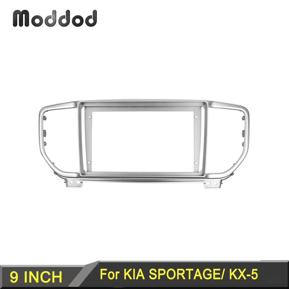 

Radio Fascias Fit for KIA SPORTAGE KX-5 2018+ Dash Refitting Installation Surround Trim Kit Frame Stereo Panel Face Plate Bezel