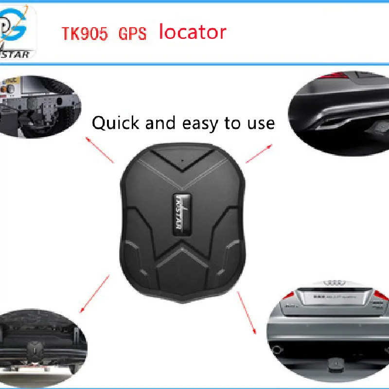 

GPS TK905 upgrade to bring strong magnetic can be waterproof car locator standby for 120 days