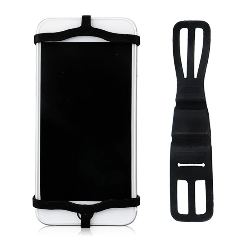 New Universal Cycling Bicycle Bike Silicone Elastic Mobile Phone Holder Mount For Mobile Phone Z07 Dropshipping free shipping