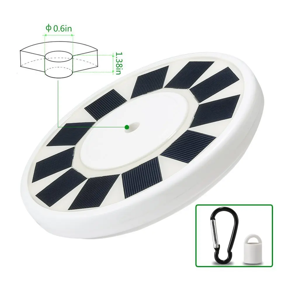 Imagem -03 - Ltão Led Luz Externa Movida a Energia Solar para Acampamento Lâmpada Superior para Barraca com Luz Noturna à Prova Dágua