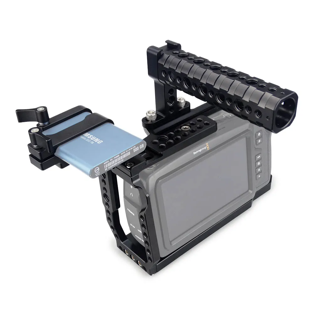 Magicrig-冷たい靴,トップハンドル,T5,磁気ポケットを備えた完全なカメラケージ,4k & 6k