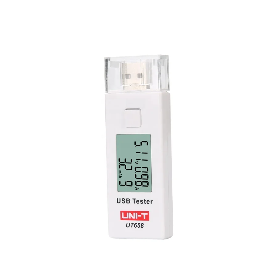 UNI-T UT658 Digital USB Voltage And Current meter tester U Disk Doctor Chargers Voltmeter Ammeter Capacity Tester Monitor 9V 3A
