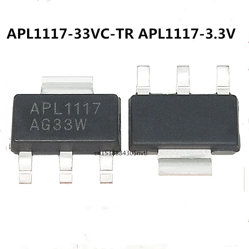 Original 20pcs/ APL1117-33VC-TR APL1117-3.3V SOT223
