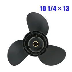 Outboard Propeller 10 1/4x13 for Suzuki Boat Engine DF20/25 DT25C DT30C DF25 DF30 DT20 DT25 10 Spline 58100-96440-019