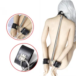 Fun Sex Games Adults Products Bondage Gear Spreader Bar Bdsm Set Collar Handcuffs Adult Toys Restraints Sex Toys for Couples