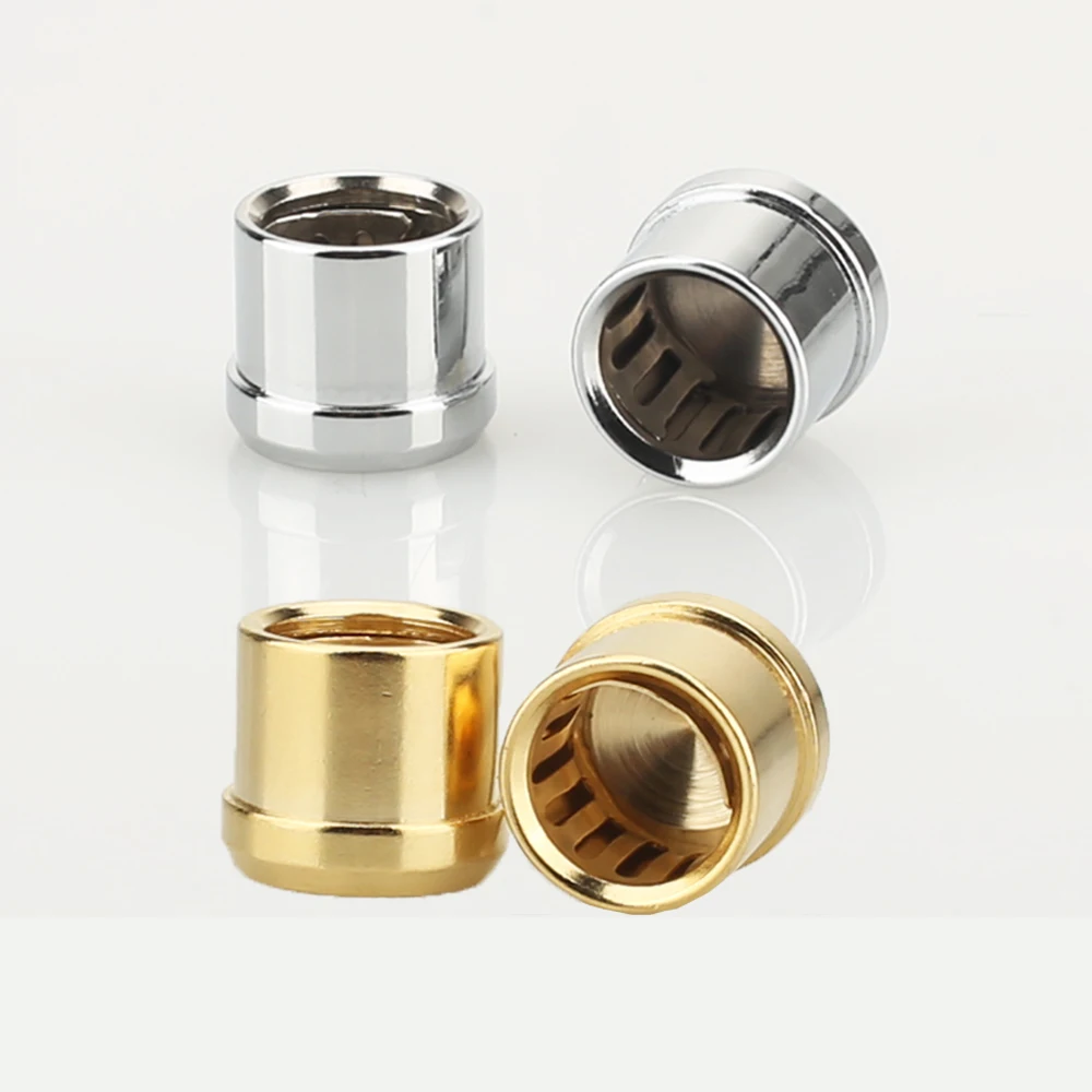 High Quality Gold Plated Rhodium RCA Cap Plug Short-Circuit Socket Phono Connector RCA Shielding Jack Socket Protect Cover Caps