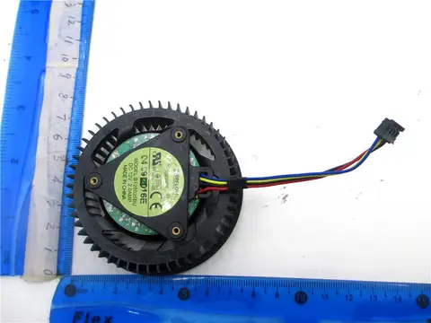 FD9238U12D 12V 1.2A 4-tråds för ASUS GTX960 TURBO GTX970 OC Sapphire ATI HD6970 HD6950 Grafikkortskylare Fläkt B128025BU 10 best sales grafikkortskylare - №9