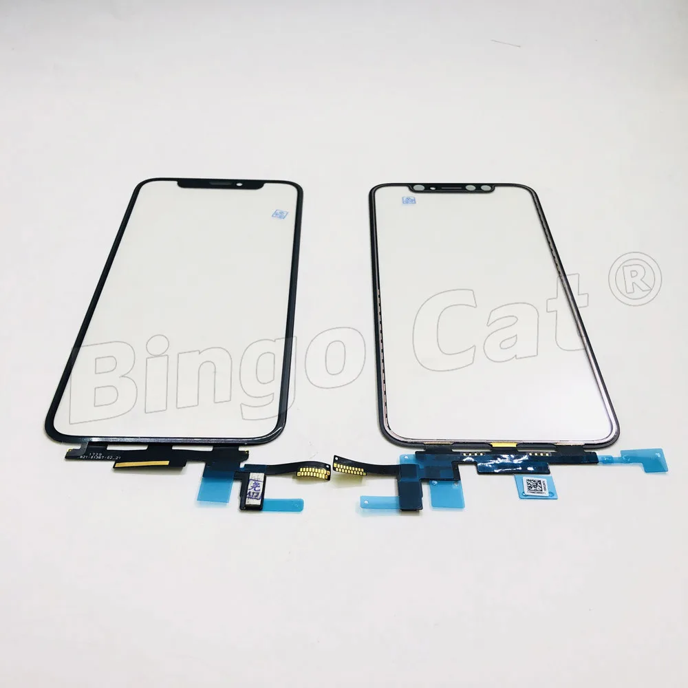 10pc OEM Touch Screen Digitizer Sensor + OCA Goose Glue For iPhone X XS XR 11 12 13 pro max Touch Panel Sensor Outer Glass Part