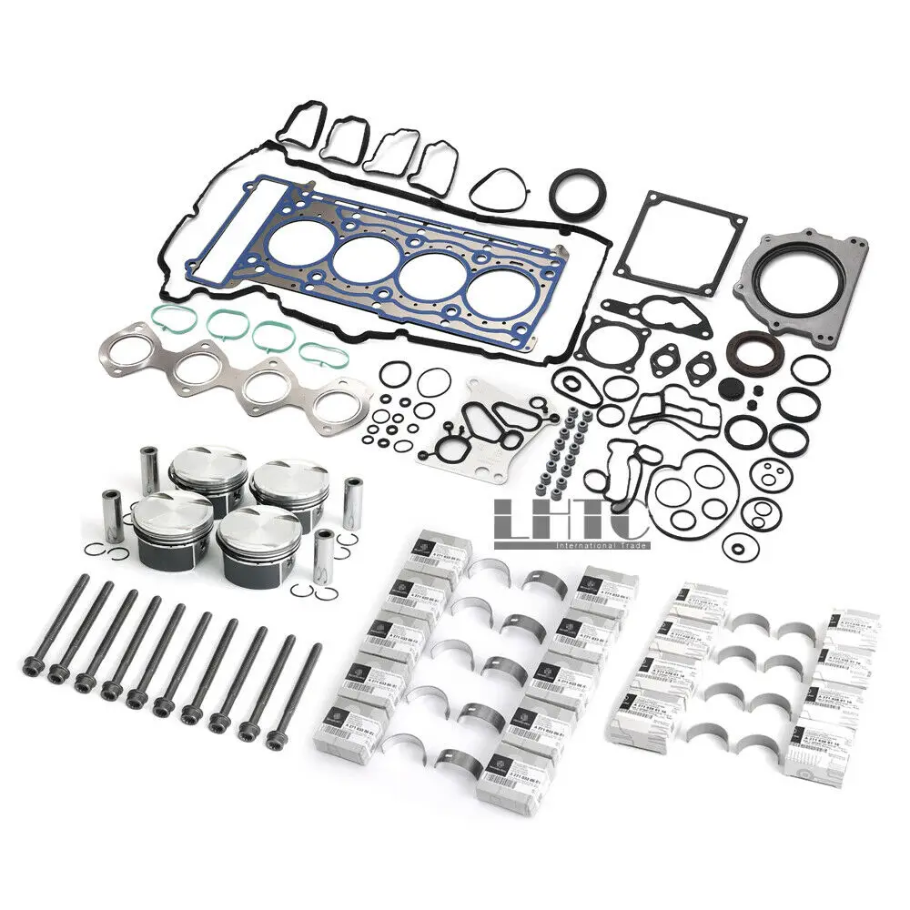 

Engine Overhaul Rebuild Kit for Mercedes-Benz W203 W204 W211 1.8L L4 (1796cc) Supercharged