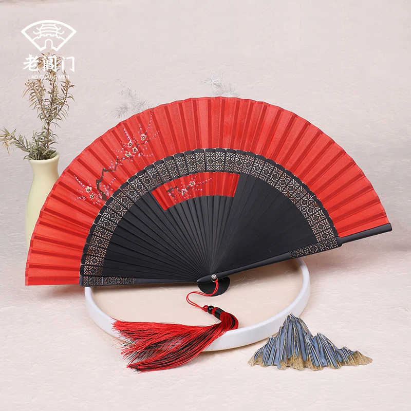 |Fan fan fan fan ancient China fan in the classical female hanfu hanfu lady's fan fan ancient tassel