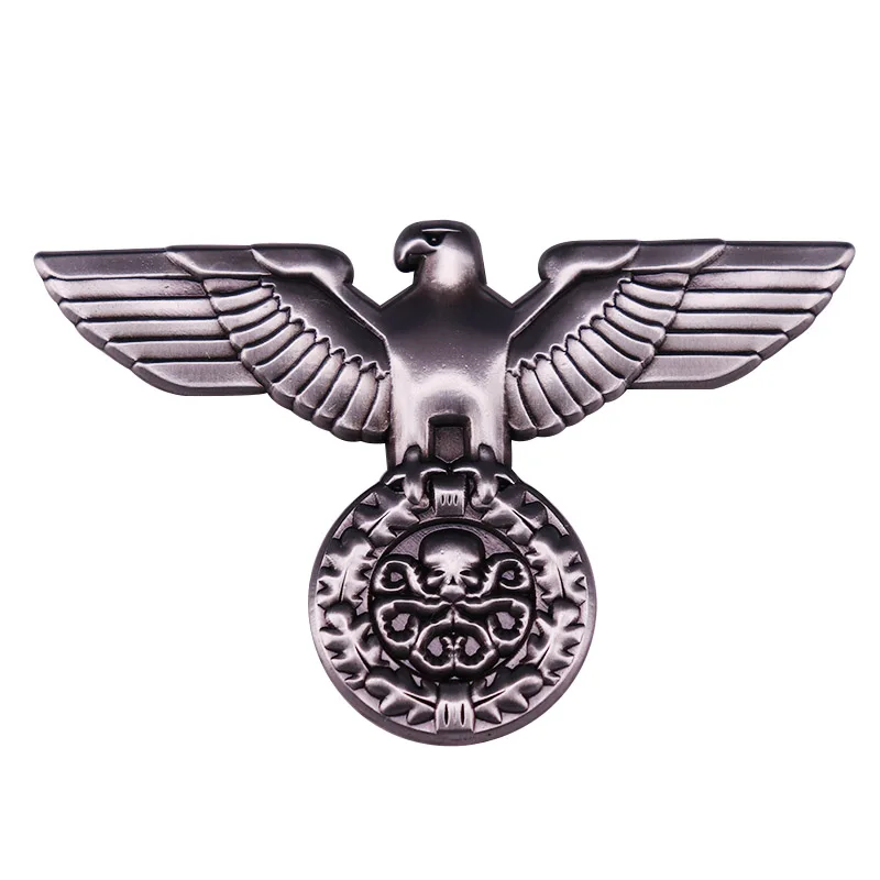 Retro German Eagle Cthulhu Badge Lapel Pin jewelry Brooch