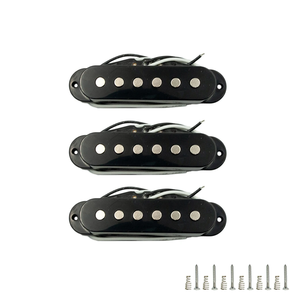 

3pcs 48mm Guitar Pickups Single-coil Guitar Pickup Neck/Middle/Bridge Electric Guitar SET Guitar Accessories New