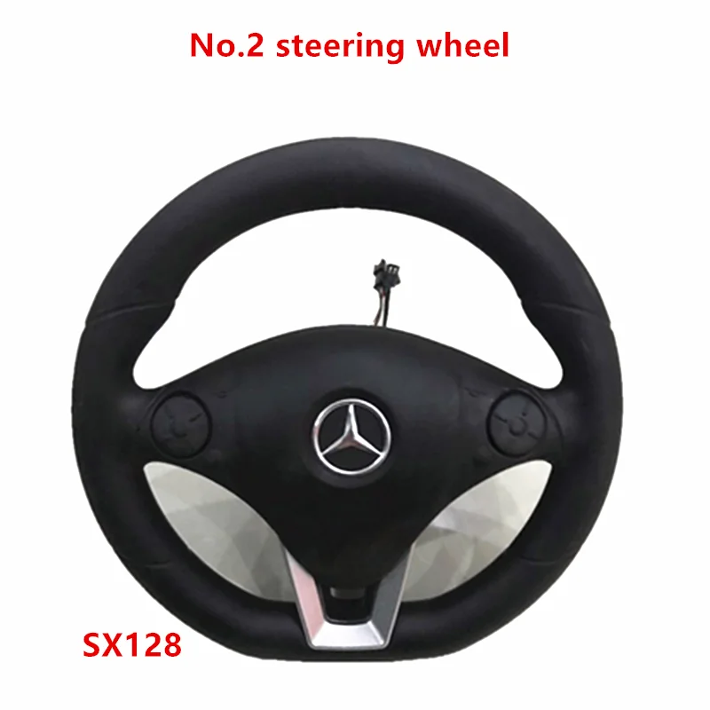 Children\'s electric car steering wheelBaby four-wheel electric car steering wheel off-road vehicle Karting steering wheel