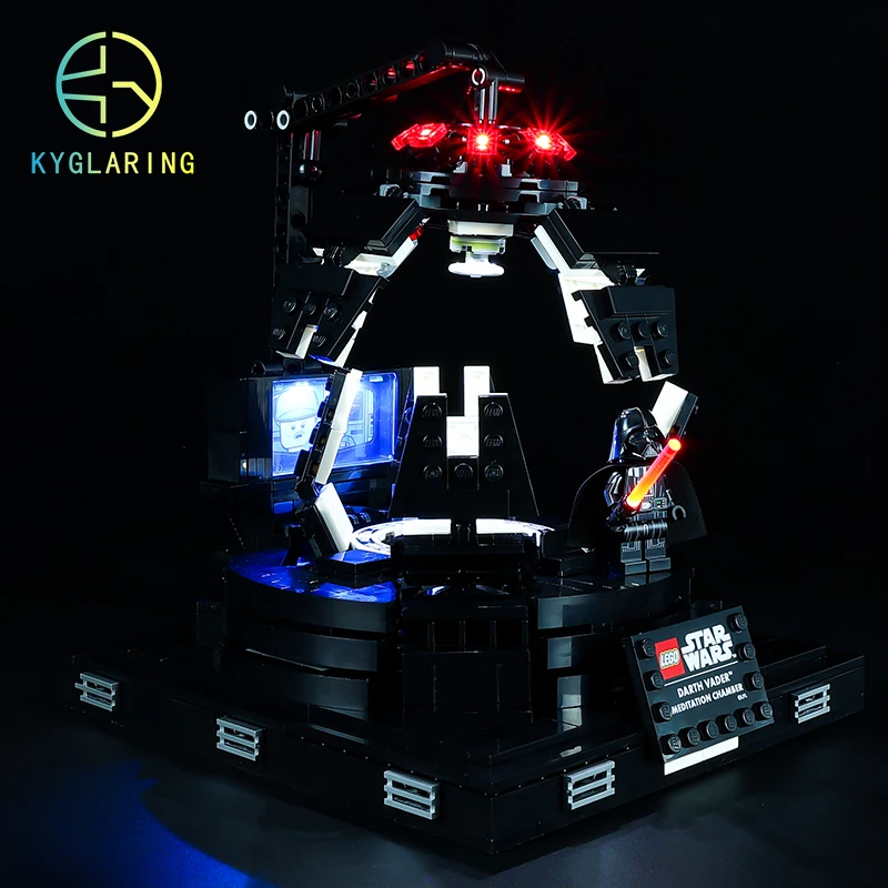 Kyglaring Led Lighting Set DIY Toys for 75296 Meditation Chamber Blocks Building (Not Included Building Blocks)