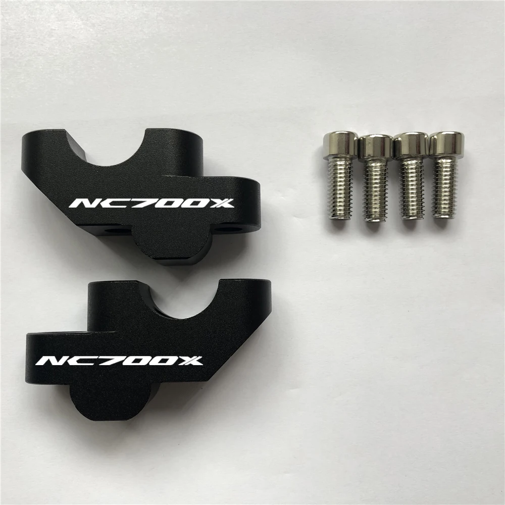 

22mm 7/8" Motorcycle Handlebar Riser Fat Bar Mount Risers For Honda NC700X 2012 2013 NC 700X NC700 X