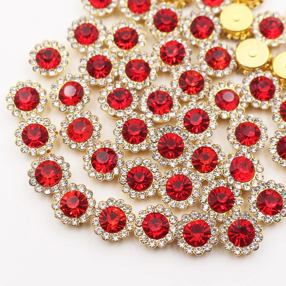 30–100 Stück Blumen-Strasssteine zum Aufnähen, glitzernde Kristalle, Strasssteine, Perlen, Kleidungsstück, Basteln, Nähen, Strasssteine für Kleidung, Edelsteine – Detail 7