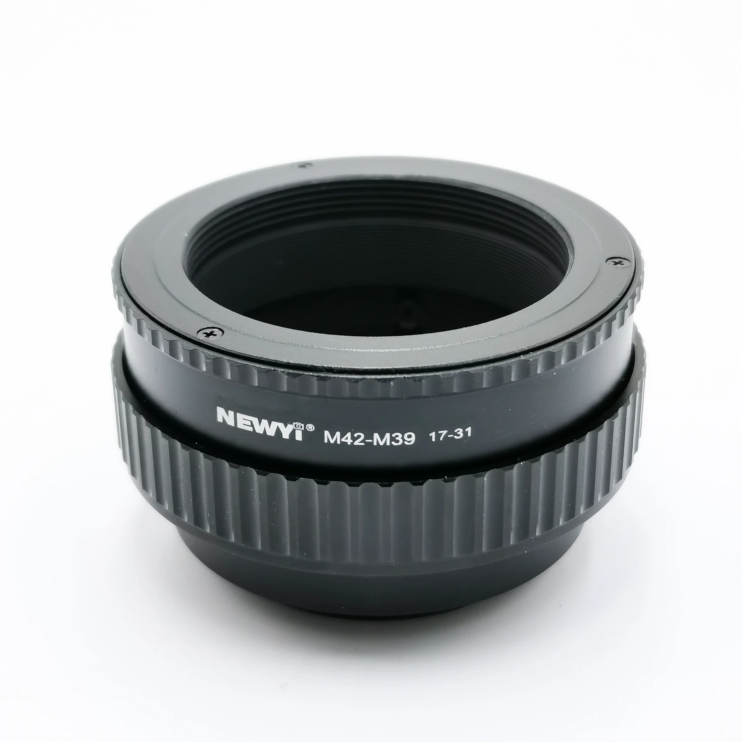 m42-m39 17-31 M42 to M39/L39 Mount Adjustable Focusing Helicoid Ring Adapter 17mm-31mm Macro Extension Tube