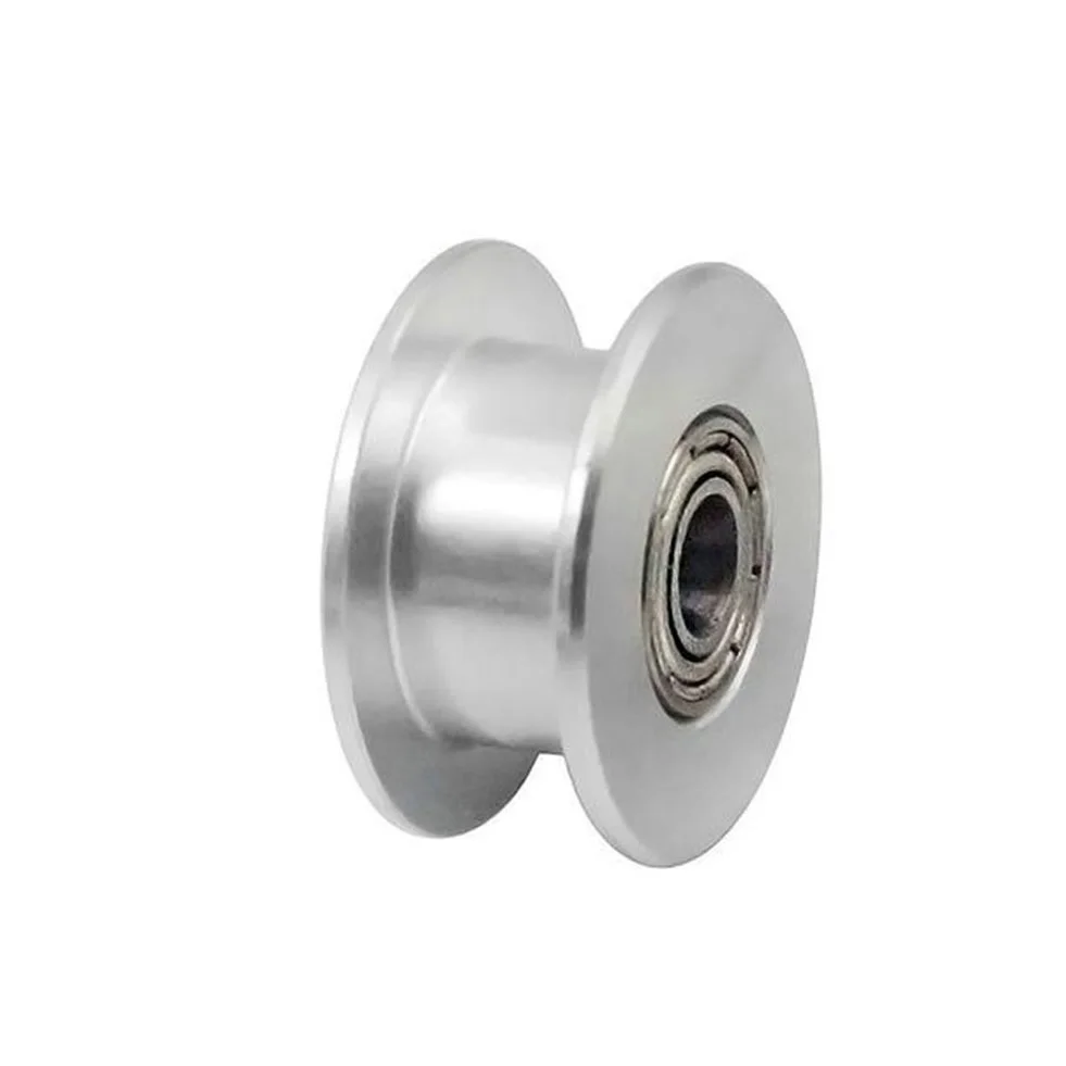 GT2 Passive Synchronous Wheel, 16/20 Tooth Teeth Aluminum Timing Drive Pulley for 3D Printer, gear Idler Pulley, Wide 6mm/10mm