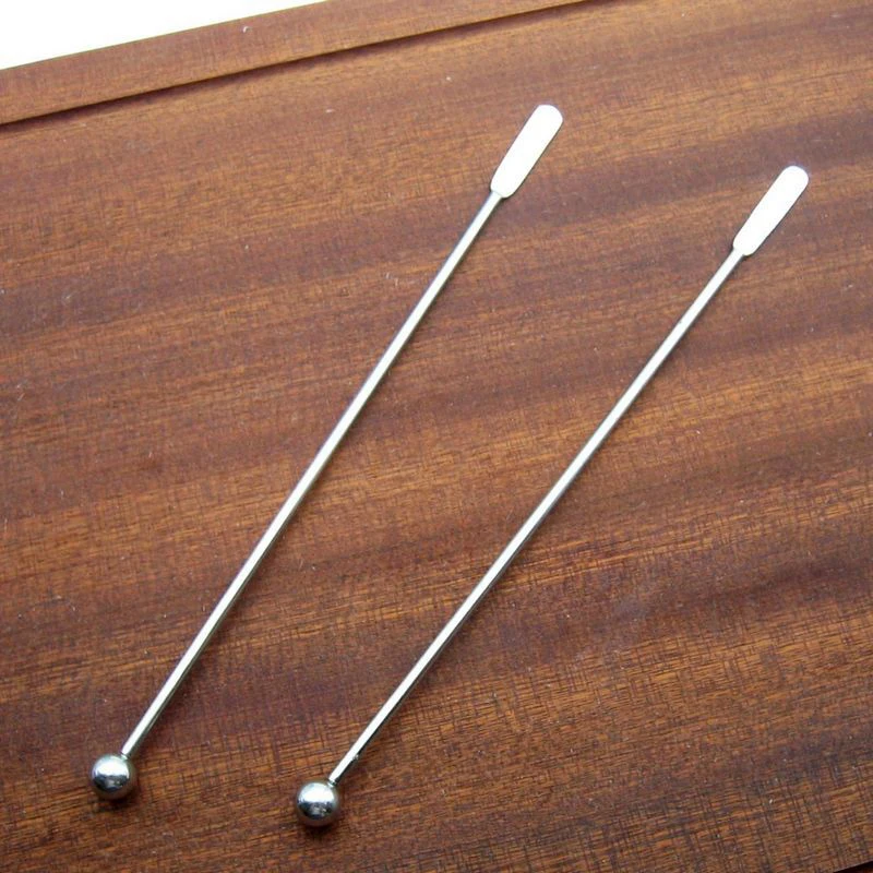 

Coffee Stir Stick Stainless Steel Mixing Cocktail Stirrers Sticks 19cm for Wedding Party Bar Swizzle Stick