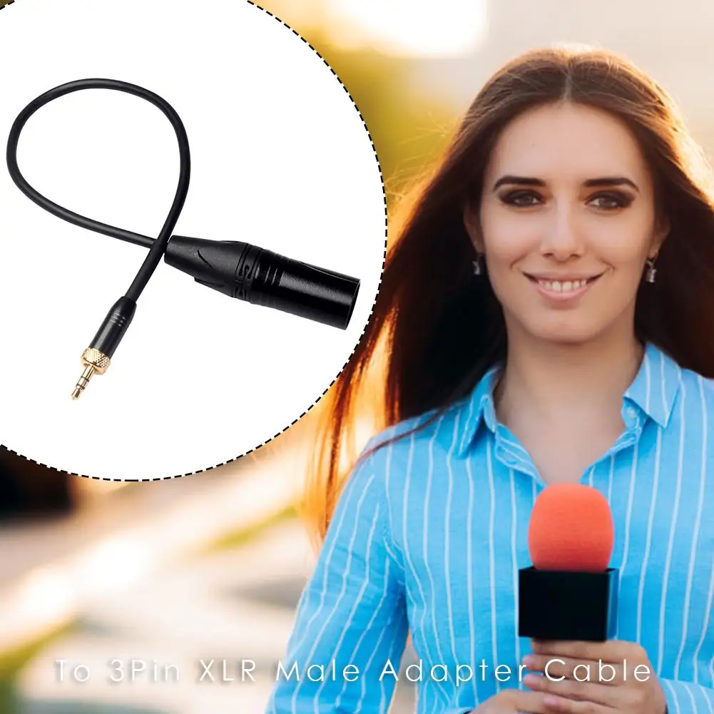 Кабель для микрофона 0,3 м с разъемом XLR и штекером 6, 35 мм, адаптер из цинкового сплава для микрофона, гитарного миксера, динамика, патч-панели