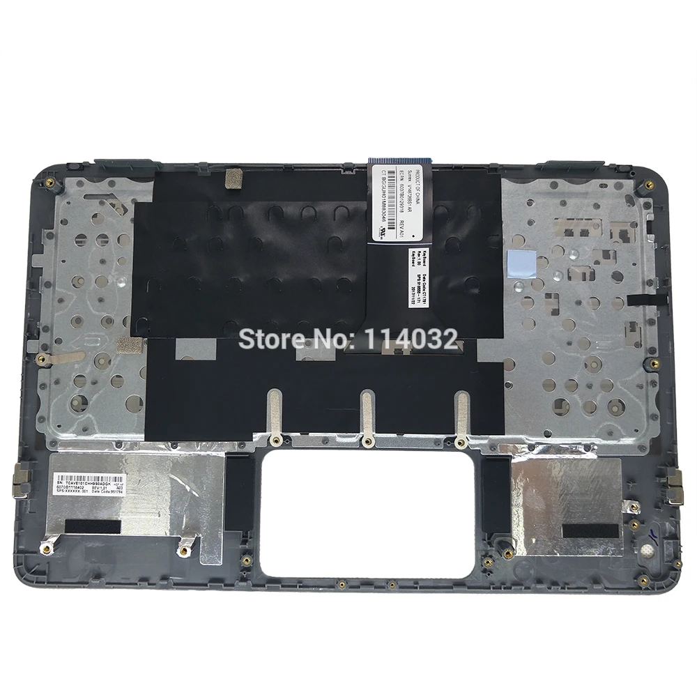 Imagem -04 - Teclado do Portátil para hp Probook X360 11 g1 g2 ee ar Árabe Preto com Caixa Superior 6070b1118402 6037b0129318 V148726bs1 Novo ar