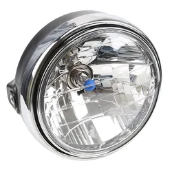2021 Universal Motorcycle Headlight Front Light Amber Cafe Racer Light for Suzuki CB400 CB500 CB1300 Hornet 250 600 900