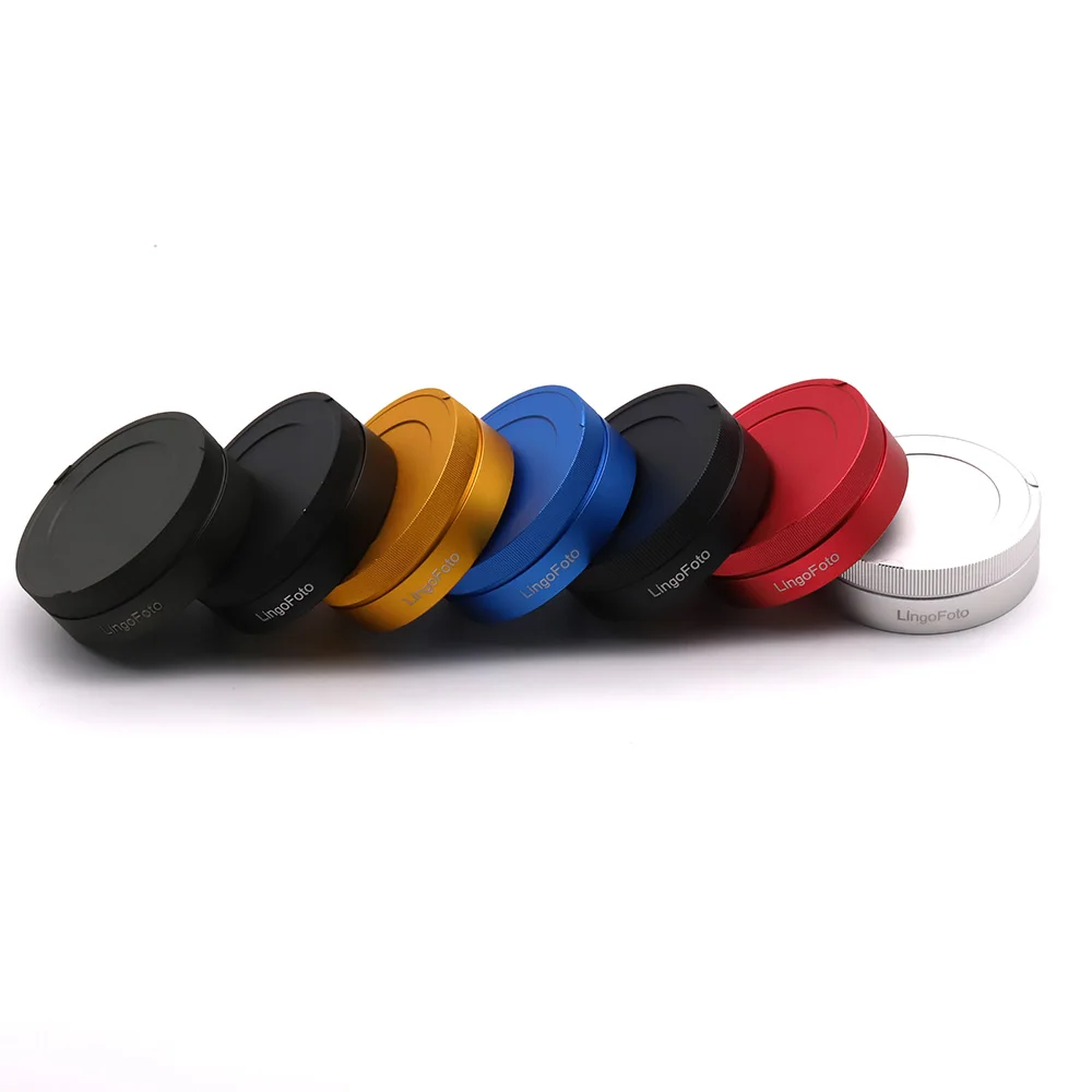 LingoFoto Colorful Metal Rear Lens Cap for LEICA M mount Camera Lens with Lens Cleaning Cloth