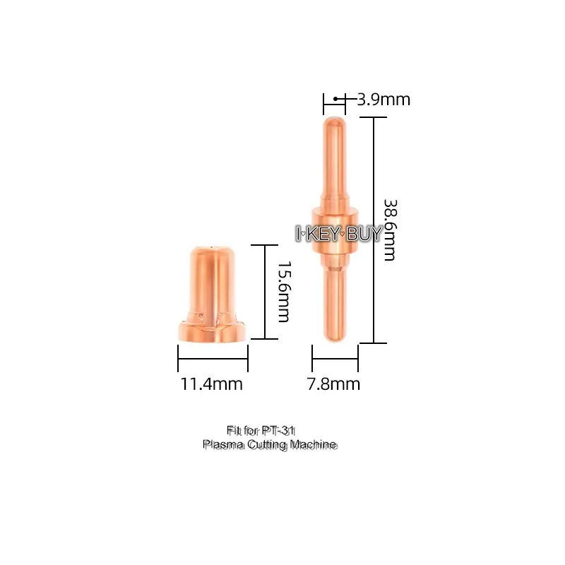 Plasma Cutting Machine PT-31 Extended Electrode Nozzle