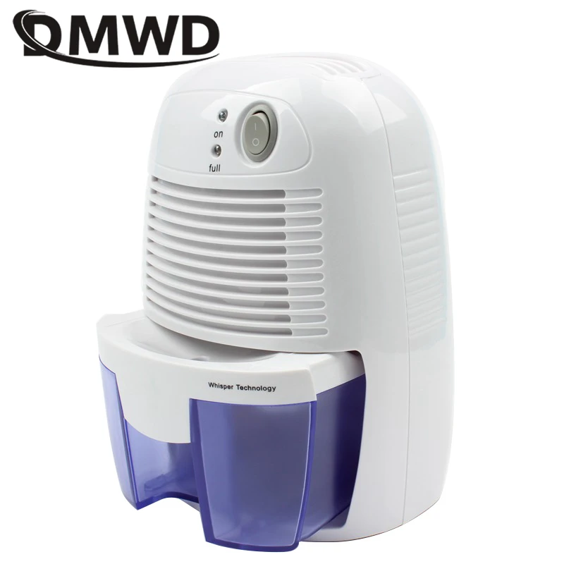 DMWD Mini dehumidifier, household moisture absorber, quiet basement, dehumidifier, wardrobe dryer, moisture absorber 100V-240V