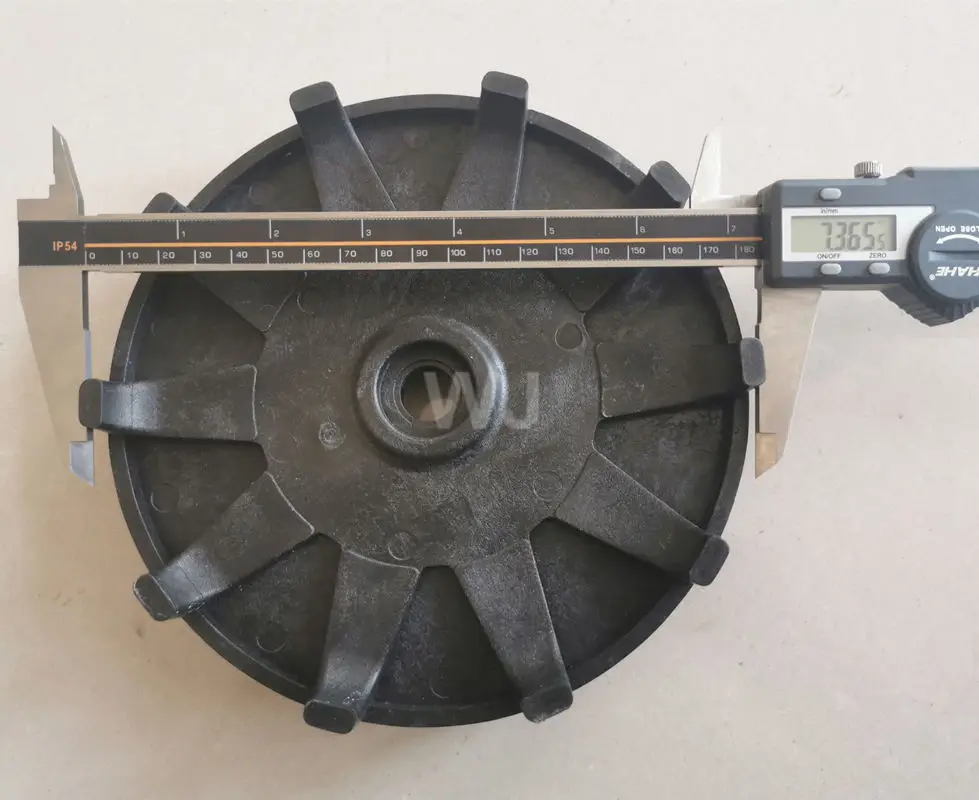 7.36inch Rubber Track Drive Sprocket Plastic Idler Wheel -B