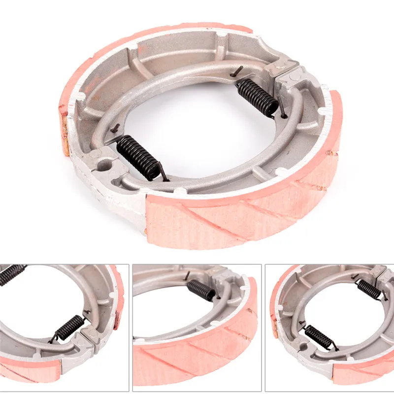 High Quality Rear Drum Brake Shoes Pad 125mm For GN125BAJAJ GY6 125cc 150cc Moped Scooter Universal Unique Style Durable Useful